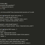 A Coding Guide to Build a Production-Ready Asynchronous Python SDK with Rate Limiting, In-Memory Caching, and Authentication